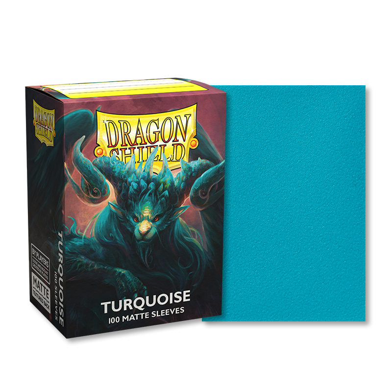 Dragon Shield - Matte Sleeves - Turquoise 100 ct